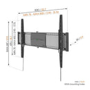 Vogel EFW 8305 Fixed TV Wall Mount (TV Size 40"-80") - Wired Store
