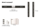 Vogel THIN 505 Ultra-Thin Fixed TV Wall Mount (TV Size 40"-65") - Wired Store