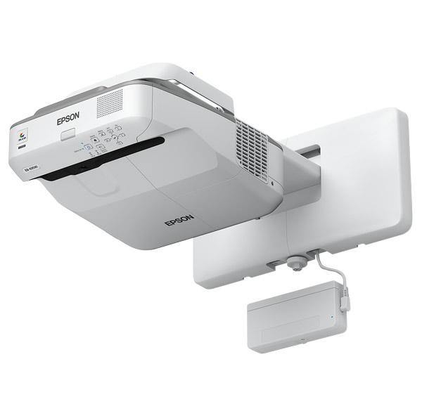Epson EB-695WI 3500 Lumens WXGA Ultra Short Throw 3LCD Lamp Projector White - Wired Store