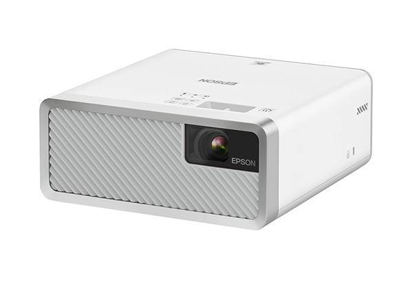 Epson EF-100W 2000 Lumens WXGA Home Theatre 3LCD Lamp Projector White - Wired Store