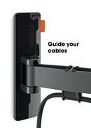 Vogel WALL 3345 Full-Motion TV Wall Mount (TV Size 40"-65") [Black] - Wired Store